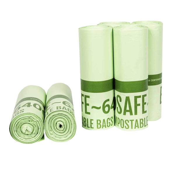 EcoSafe 48 Gallon Compostable Bags 39x55 (QTY:80)
