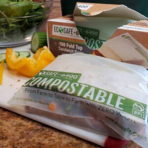 Compostable Fold Top Sandwich Bag 5.5x6.5" (QTY:1200)