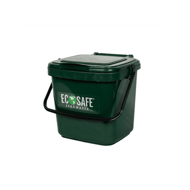 1 x Wall Mountable 6L Food Waste Kitchen Compost Caddy With Handle & Built In Carbon Filter 1 x Wall Mountable 6L Food Waste Kitchen Compost Caddy With Handle & Built In Carbon Filter