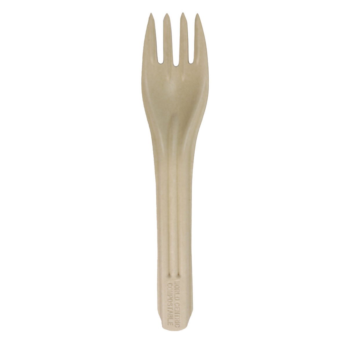 World Centric NoTree 6 in Paper Fork Compostable FSC Certified Cutlery (QTY 1000), SKU FO-NT-6