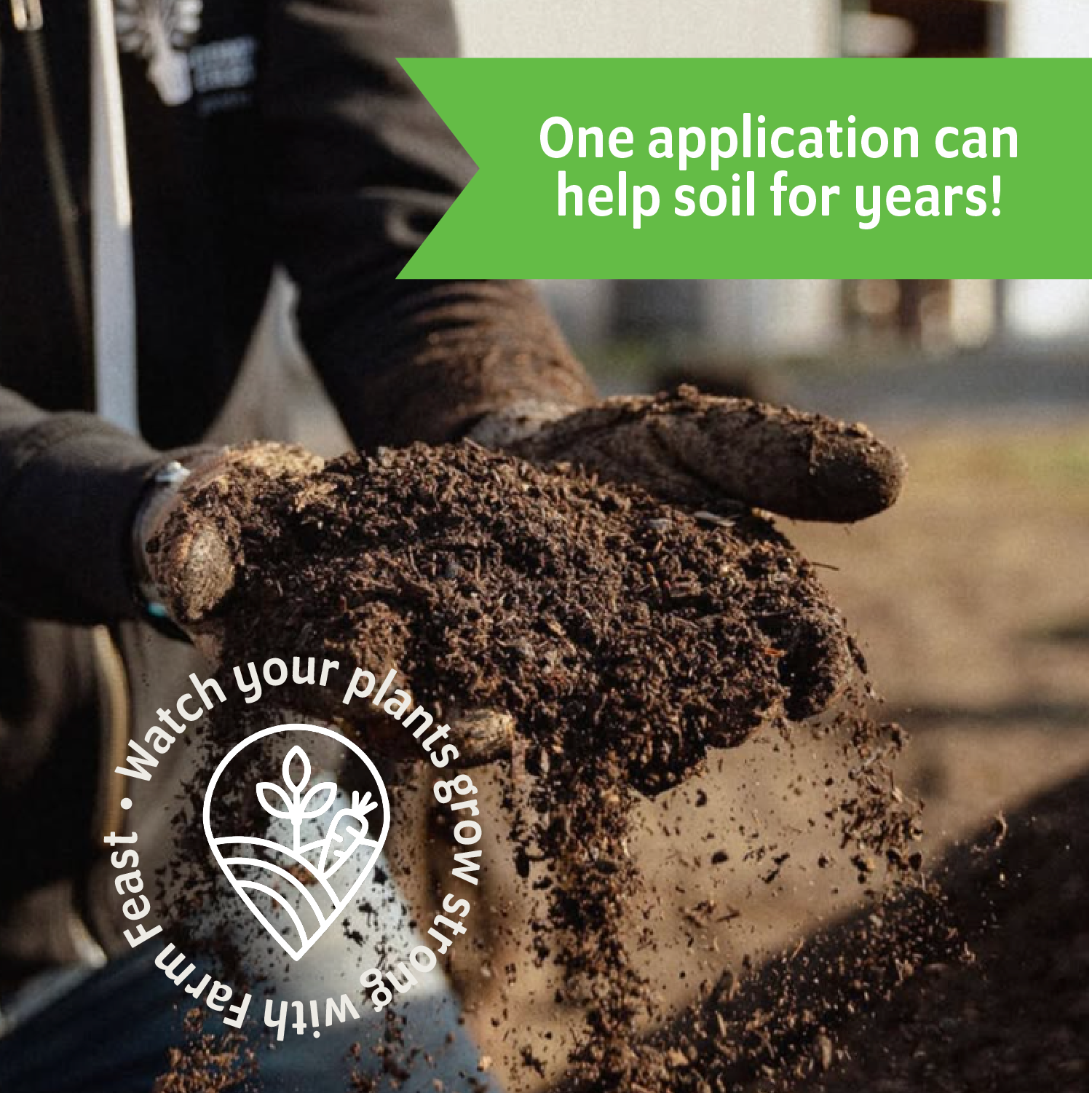 Compost Crew Farm Feast General Use Compost 5lb Bag