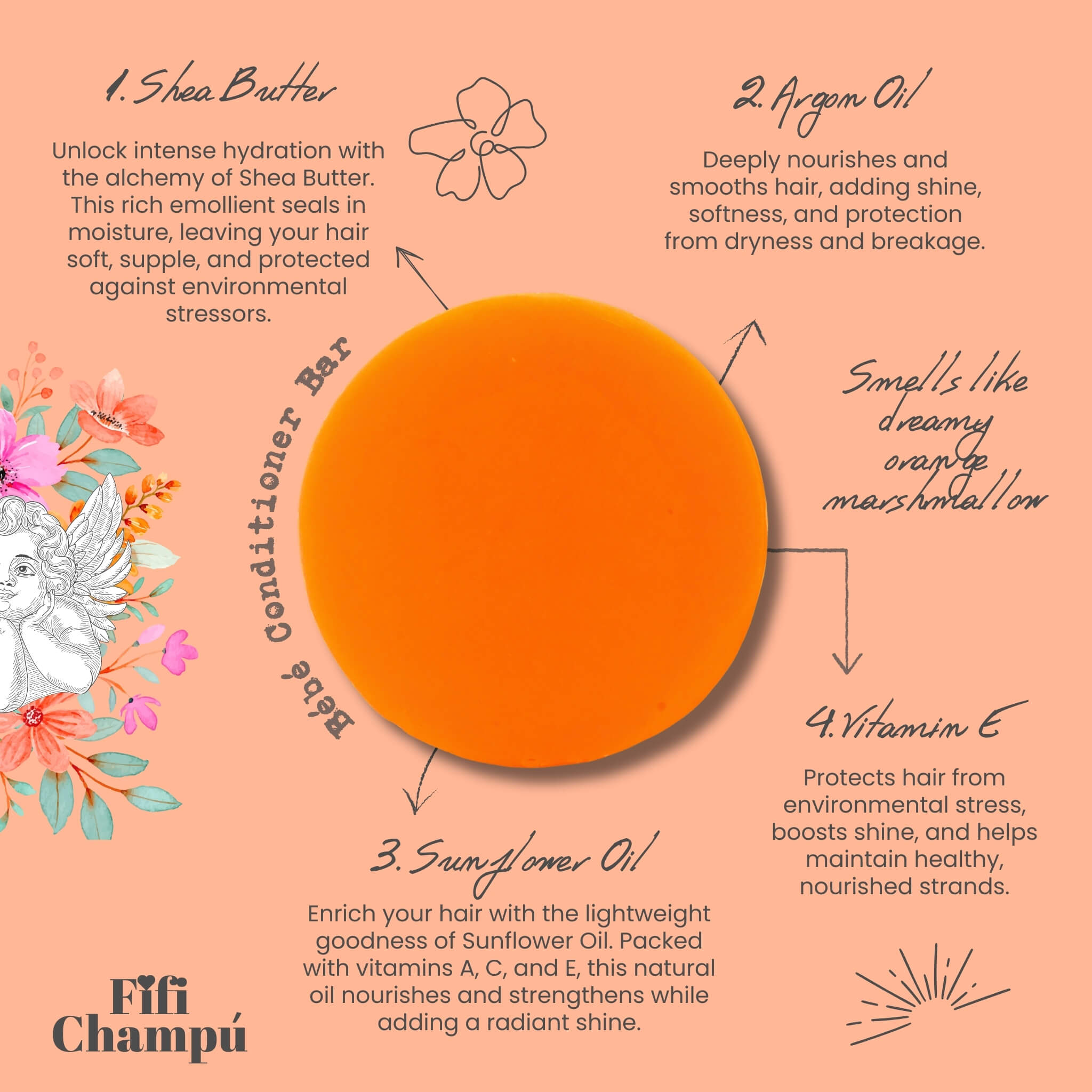 Bébé Conditioner Bar: Lightweight Moisture for Fine Hair and Sensitive Scalps
