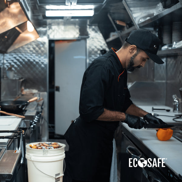 EcoSafe Zero Waste Compostable Bags 7 Gallon, 18 x 25 in, SKU HB1825-6