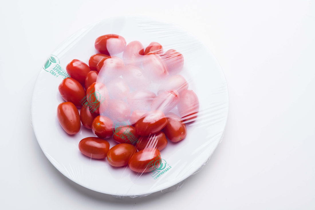 EcoSafe Zero Waste Nature Fresh 17.7" x 820' Compostable Cling Film – Cutterbox Case (QTY 8), SKU NF-CB450