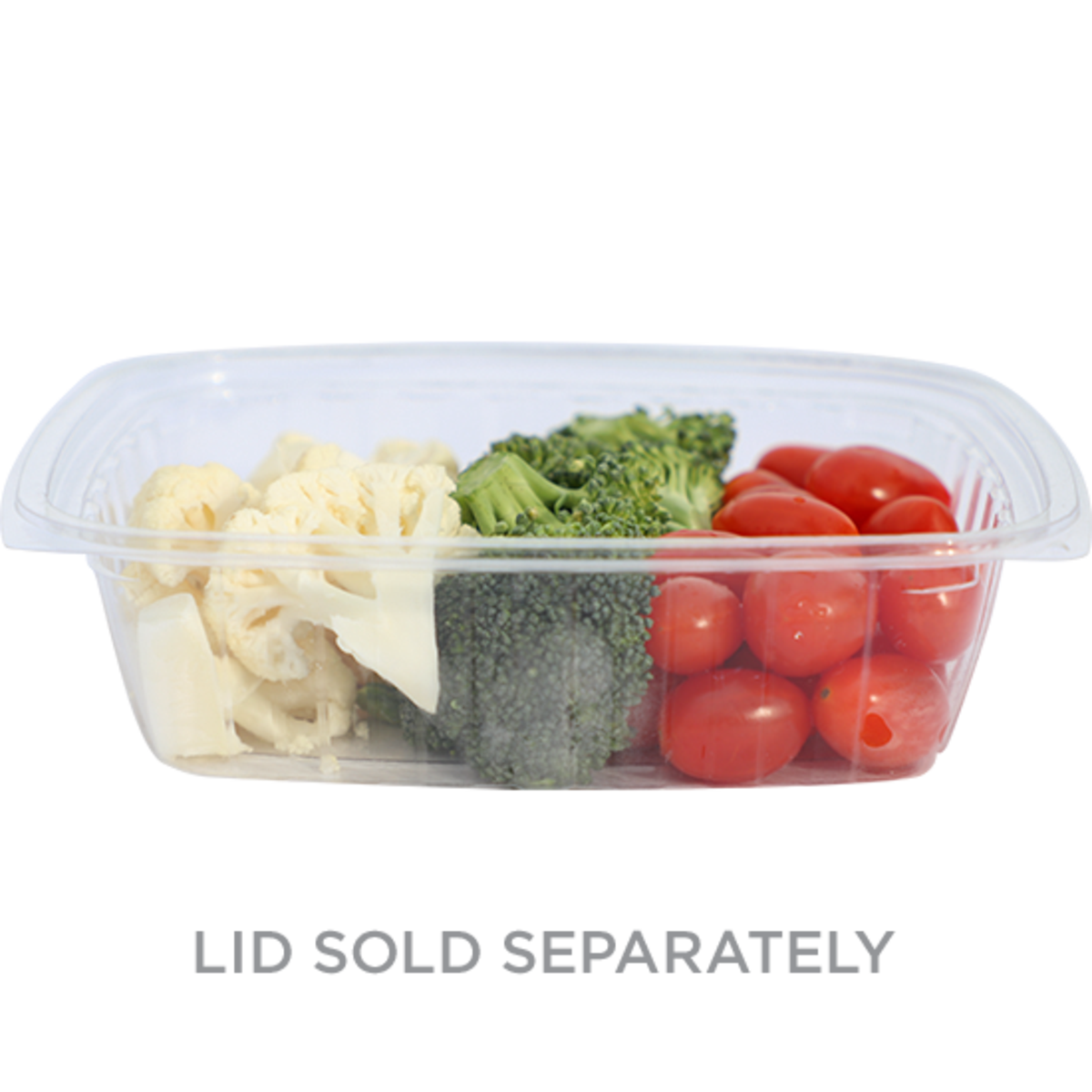 World Centric 24 oz Rectangular Deli, Clear (QTY:600)