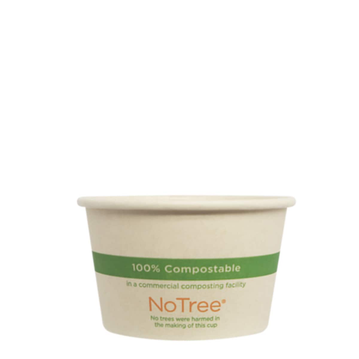 World Centric 4 oz NoTree Paper Portion Cup (QTY:1000)