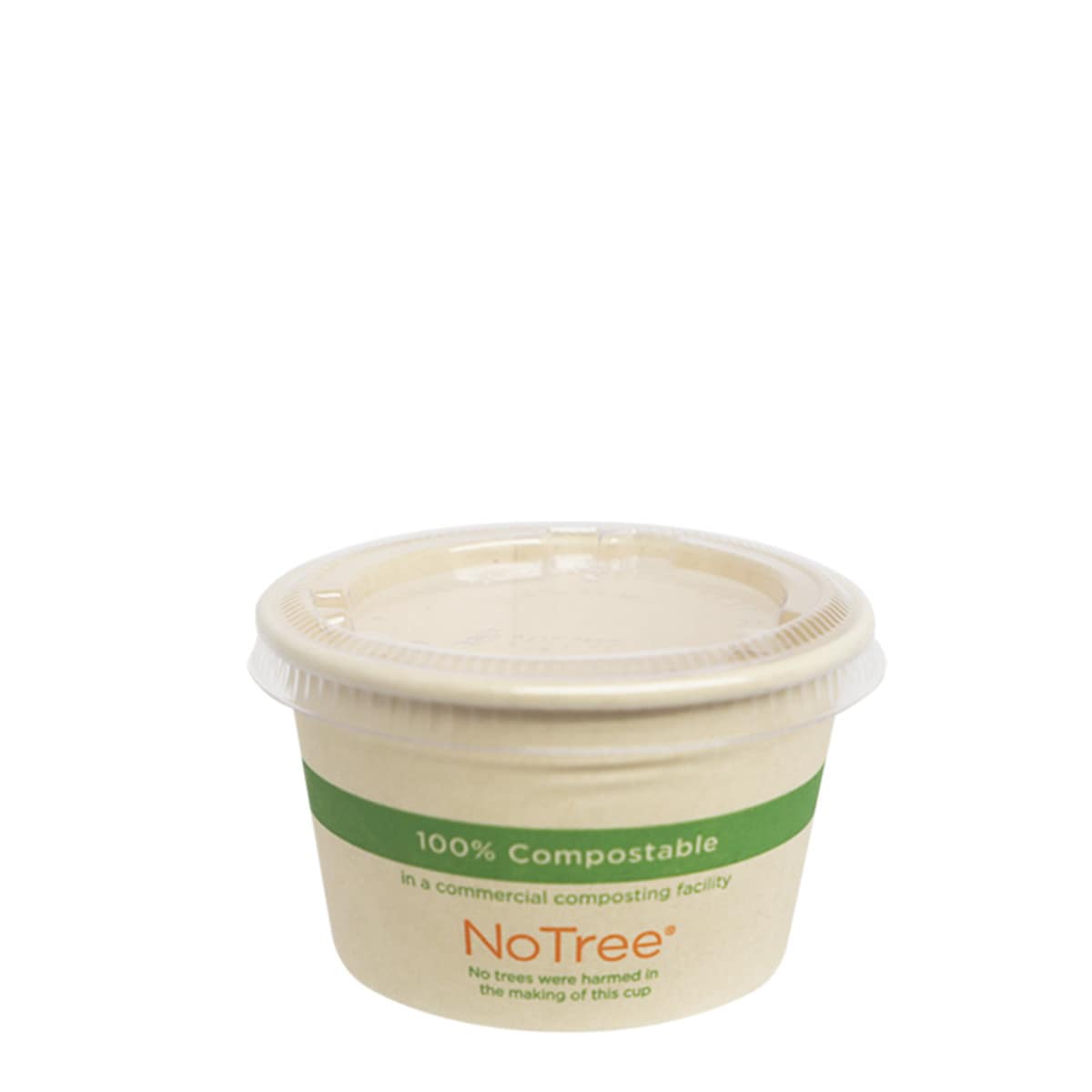 World Centric 4 oz NoTree Paper Portion Cup (QTY:1000)