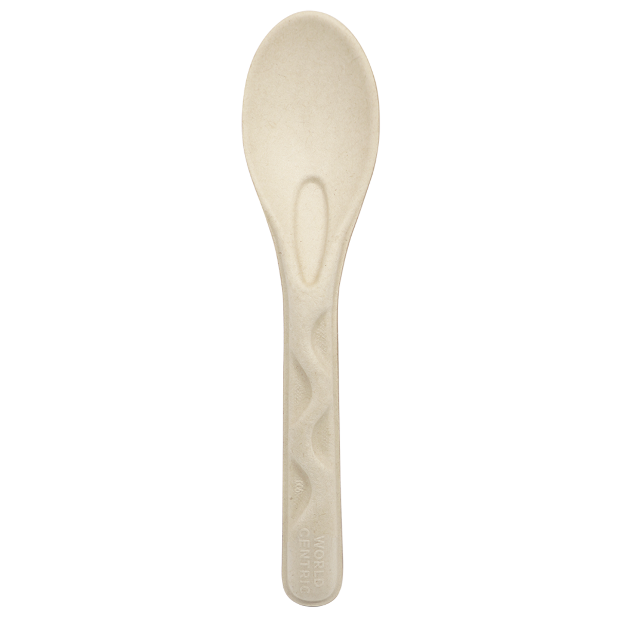 World Centric NEW 6” Fiber Spoon (SKU: SP-FB-6-LF)