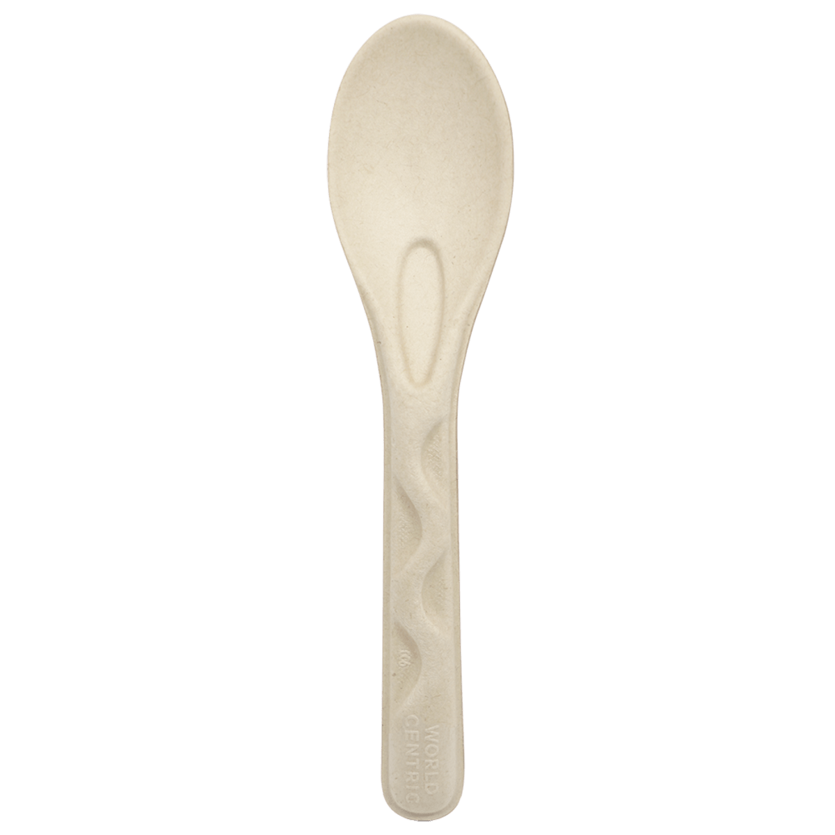 World Centric 6" Fiber Spoon (QTY:1000)