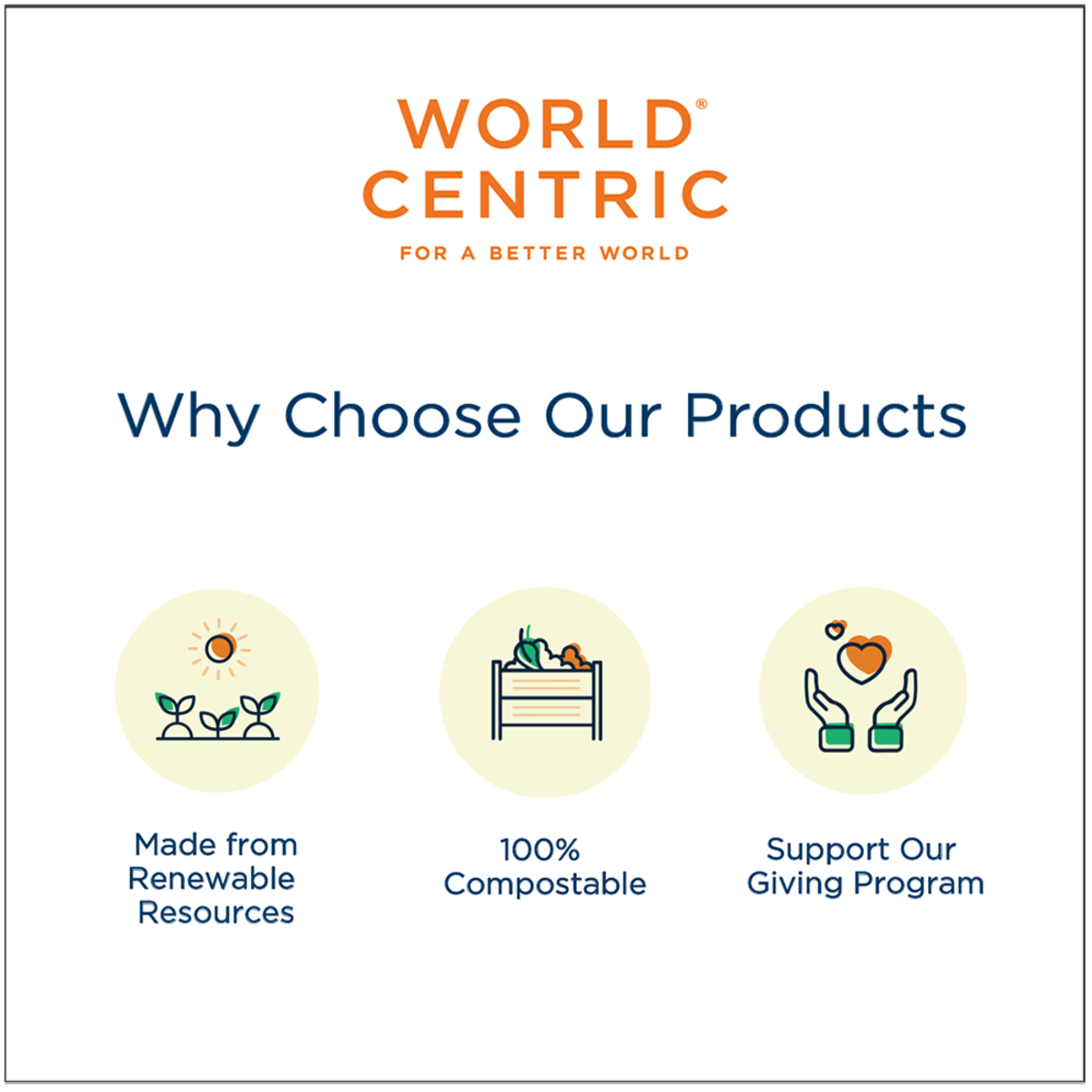 World Centric 6" Fiber Spoon (QTY:1000)