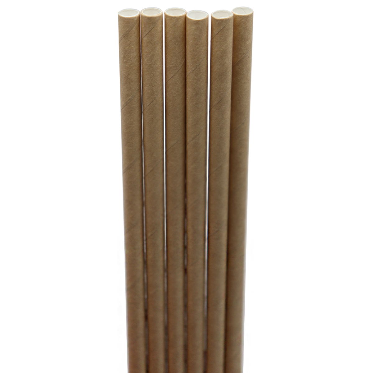 World Centric 10" FSCÂ® Kraft Paper Straw (SKU: ST-PA-10-K)