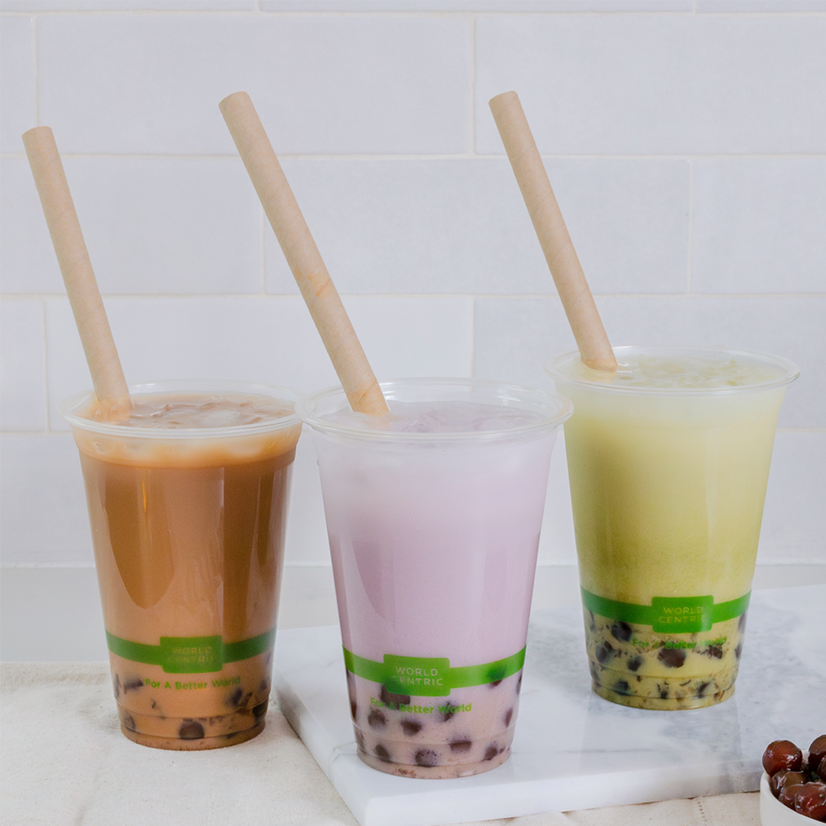 World Centric 9 in Kraft Paper Jumbo Straw Wrapped Compostable FSC Certified (QTY 2000), SKU ST-PA-J9W-K