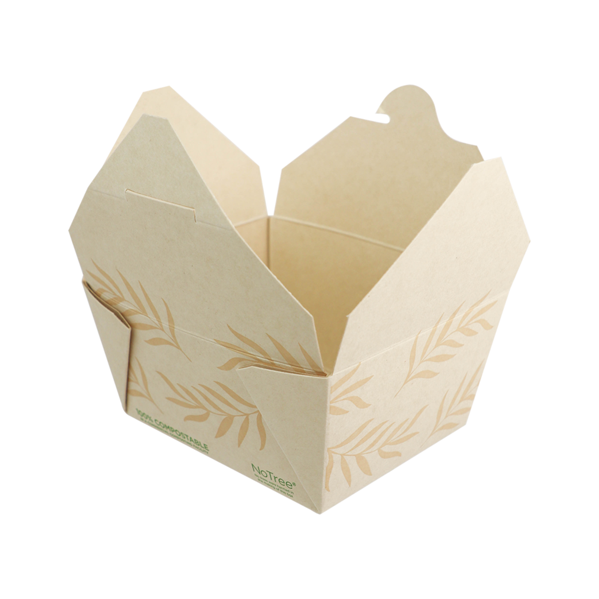 World Centric NoTree Paper #1 Take-Out Container 26oz (QTY:450)