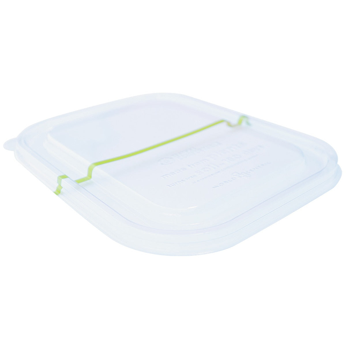 World Centric PLA Lid for 10x7.5 in Fiber Containers Clear Compostable (QTY 400), SKU TRL-CS-10PR