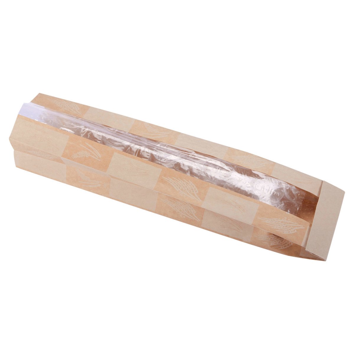 Bagcraft EcoCraft Artisan Kraft Bread Bag With Window - 300891 (QTY:500)