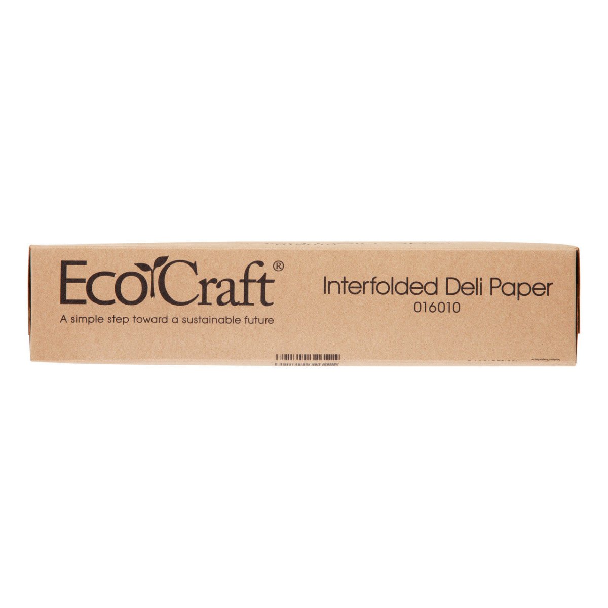 Bagcraft EcoCraft Interfolded Dry Wax Deli Paper Natural 10x10.75in (QTY 6000), SKU 016010
