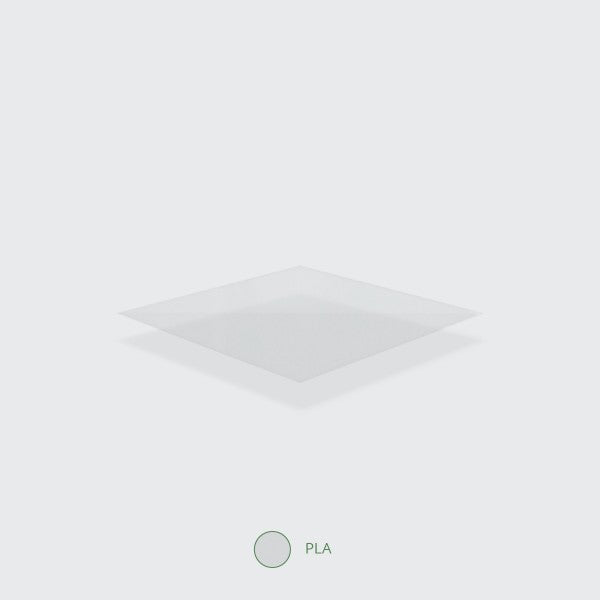 96-Series PLA dome lid - No Hole (QTY:1000)