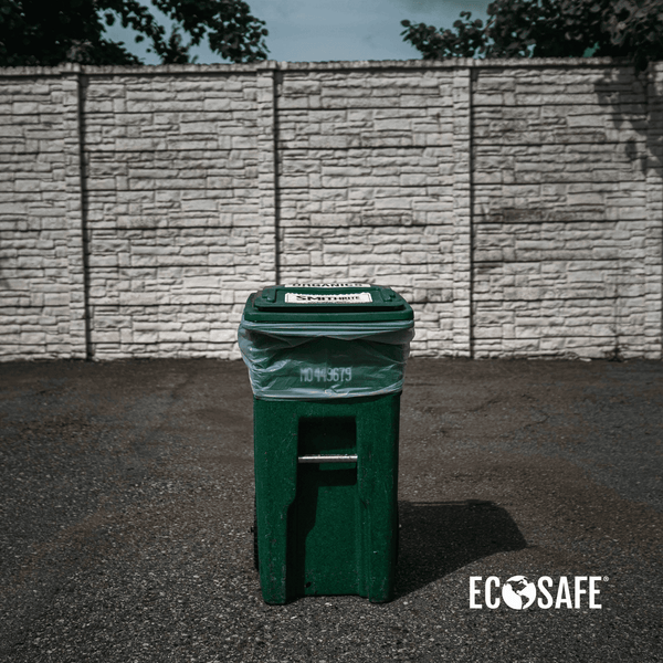 EcoSafe Zero Waste 64 Gallon Compostable Bags 48x60" (QTY 60), SKU HB4860-85