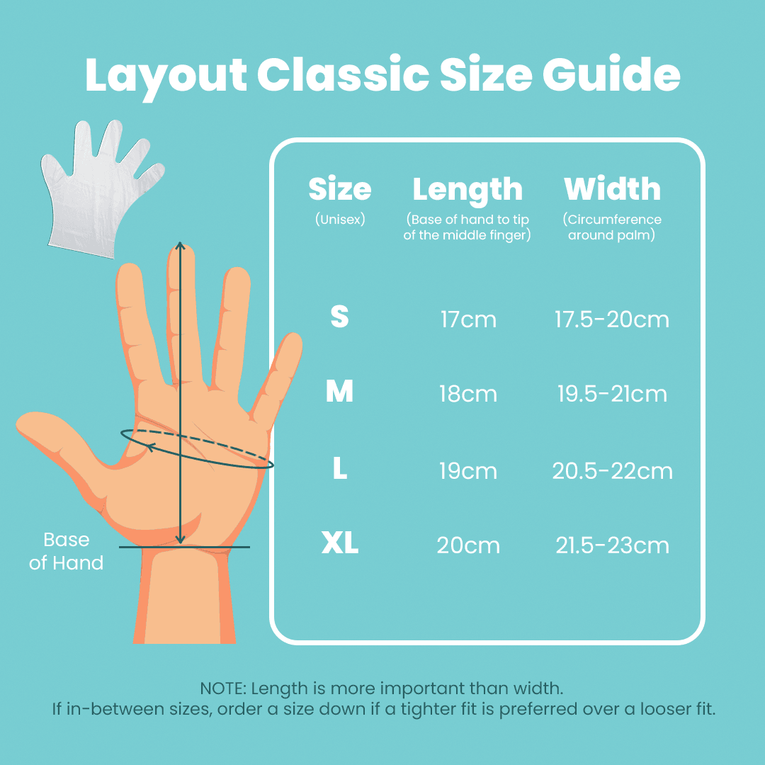 Compostable Disposable Gloves - Clear (100 gloves/box) | Eco Gloves