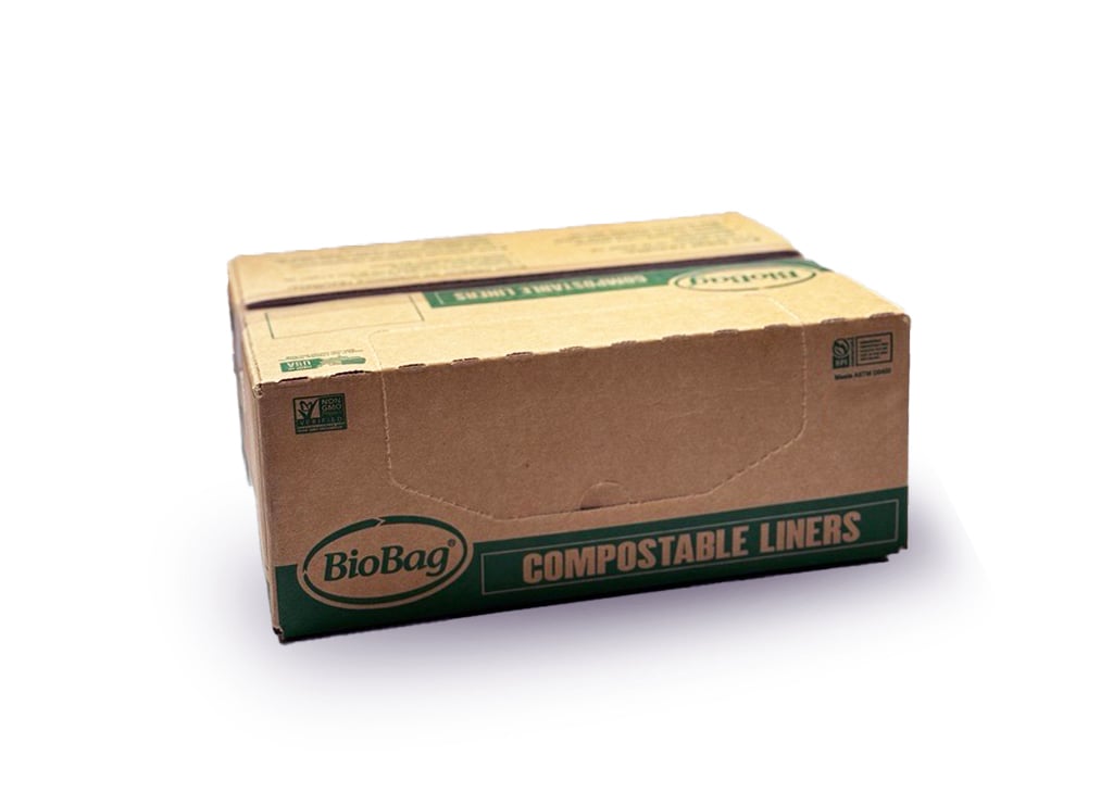 BioBag 13 Gallon Compostable Bags 22x29 (14-Roll Pack, QTY:280), SKU 13G2229