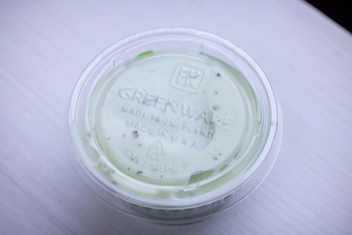 Greenware Compostable PLA Flat Lid for 2 oz. Portion Cups (QTY:2000)