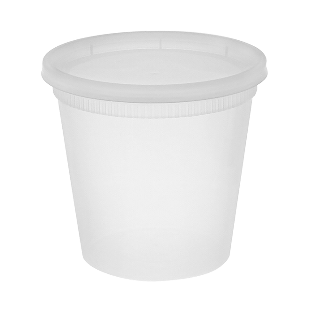 DELItainer 24 oz. PP Container and LLDPE Lid (QTY:240)