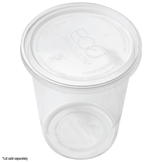 Eco-Products GreenStripe Round Deli Containers 32oz – PLA Compostable (QTY 500), SKU EP-RDP32