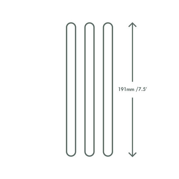7.5in wooden stirrer (QTY:5000)