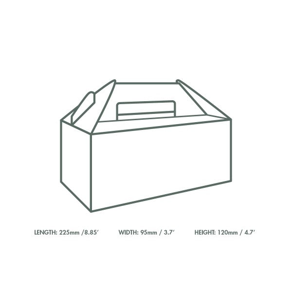 Standard Carry Pack - 8.9 x 3.712 x 4.8in (QTY:125)