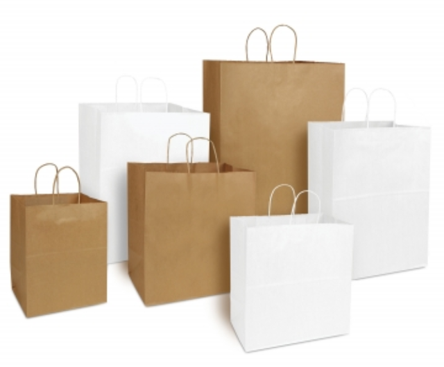 Duro Tempo Dubl Life Shopping Bag 60# Recycled Kraft - 87097 (QTY:250)