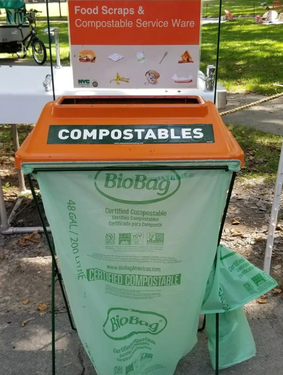 BioBag 48 Gallon Compostable Bags 42x48 (QTY 80), SKU 48G4248