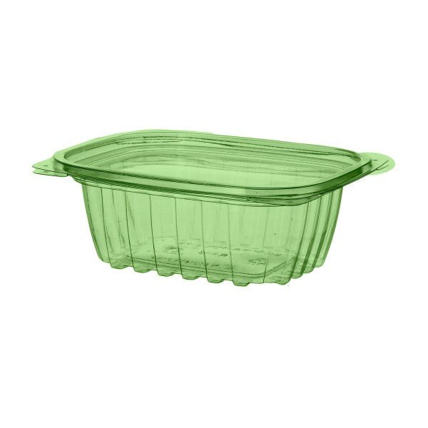 Vegware Veridian 12oz PLA two-piece deli container green (QTY:300)