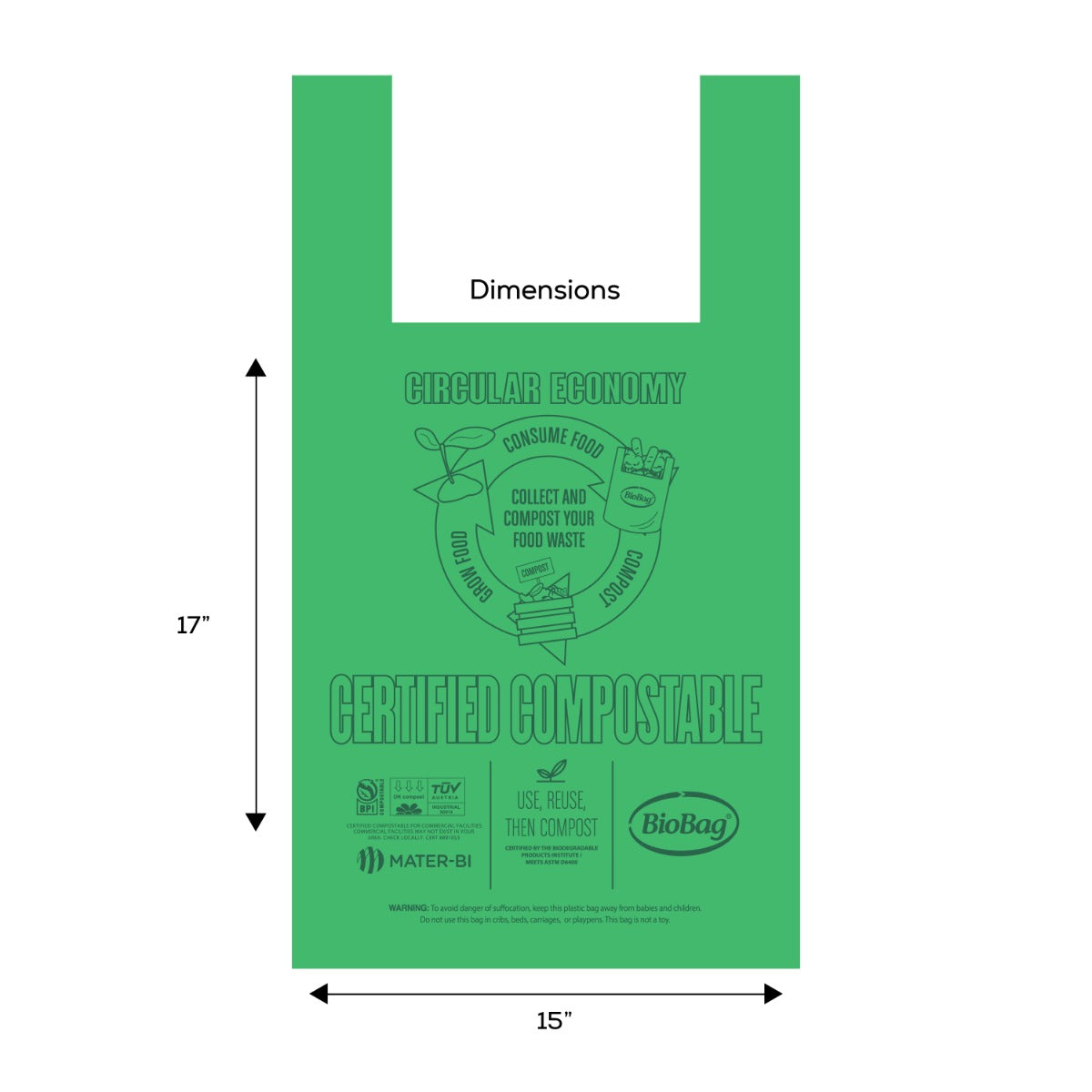 BioBag Small Shopper (QTY:600)