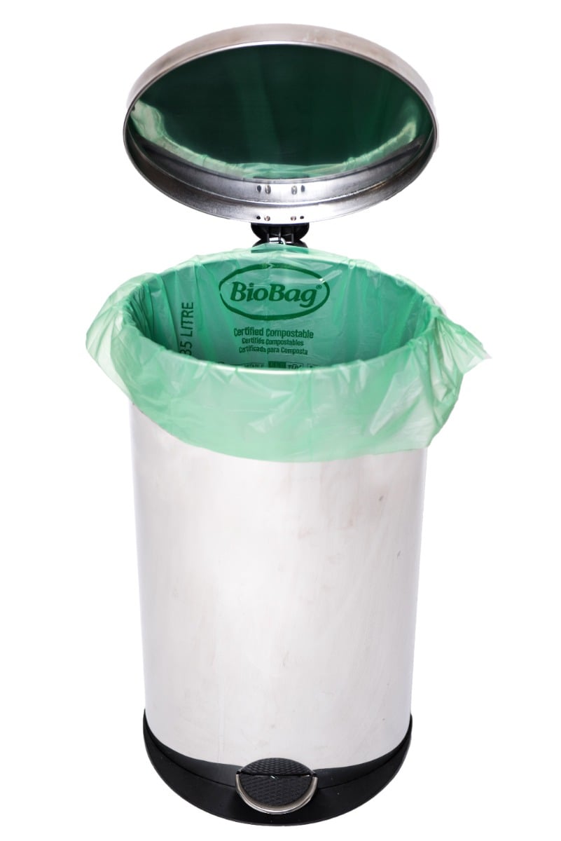 BioBag 13 Gallon Compostable Bags 22x29 (14-Roll Pack, QTY:280), SKU 13G2229