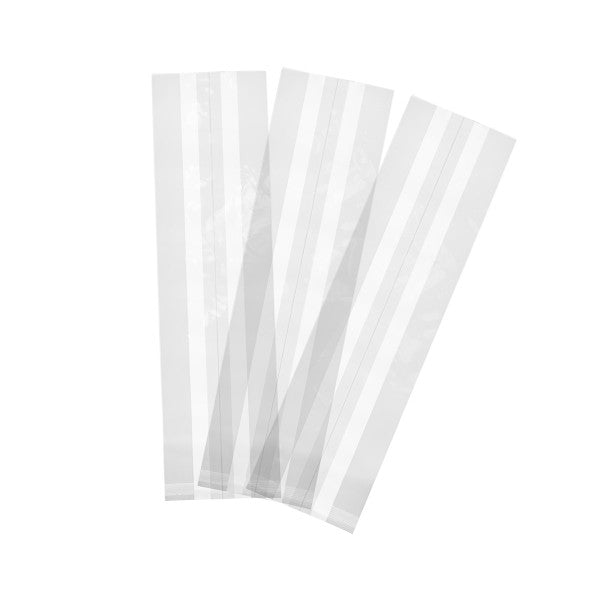 Vegware Compostable NatureFlex Clear Baguette Bag, 4 × 2 × 14 in (QTY 1000), SKU VGN4