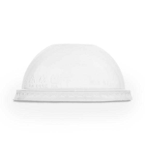 96-Series PLA dome lid - No Hole (QTY:1000)