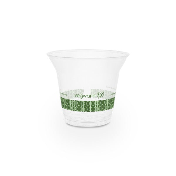 Compostable Cold Cups ‚Äì 9oz | Vegware | QTY 1000 - Key Compostables