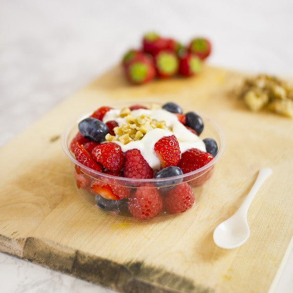 8oz PLA round deli container (QTY:500)