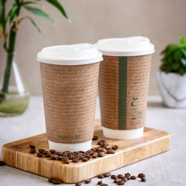 Vegware 16oz double wall cup, 89-Series (QTY:400)