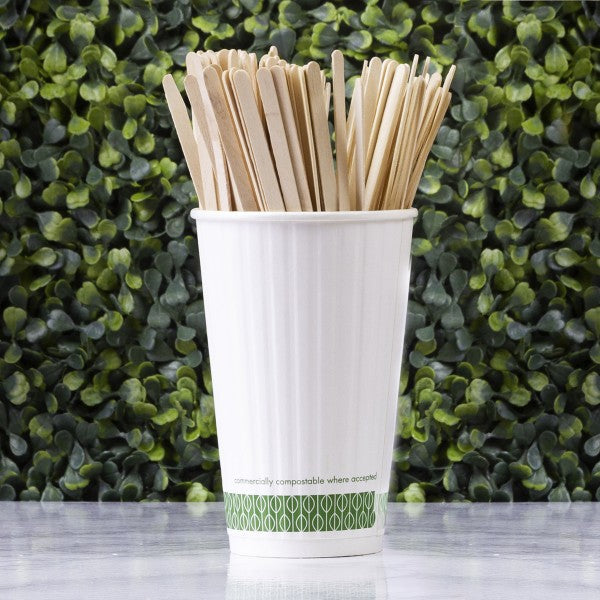 7.5in wooden stirrer (QTY:5000)