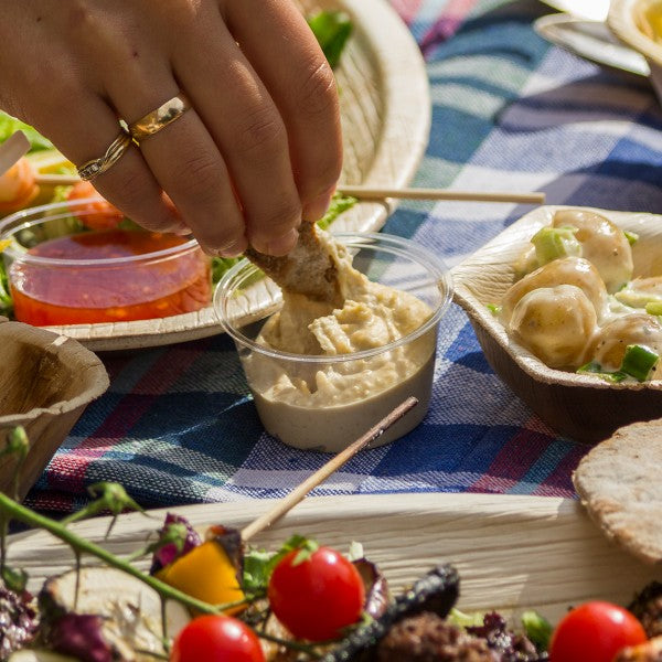 Vegware 4 oz PLA Cold Portion Cup, Clear (QTY 2000), SKU CF7054