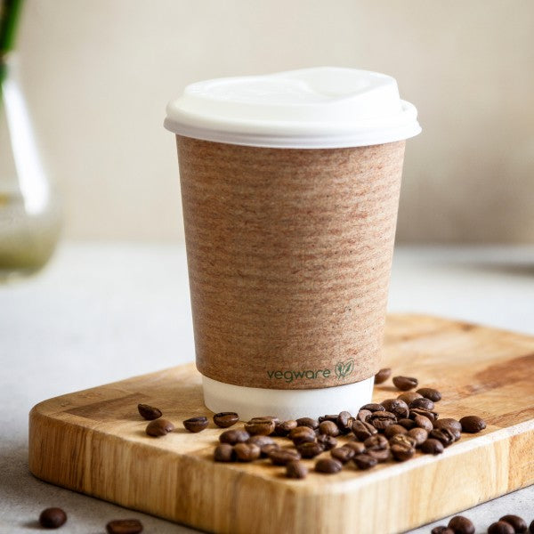 Vegware 12oz double wall cup, 89-Series (QTY:500)