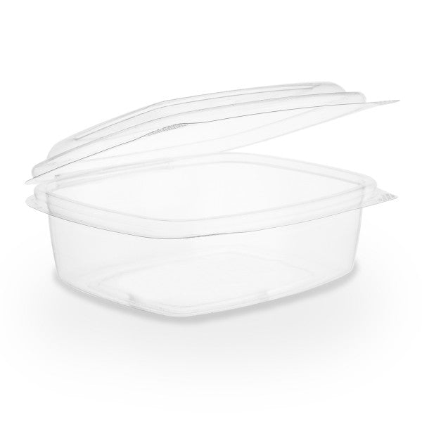 Vegware PLA Hinged Deli Container 12oz Compostable (QTY 300), SKU VHD-12