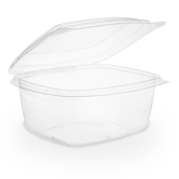 Vegware Hinged Deli Container 16oz PLA Compostable (QTY 300), SKU VHD-16