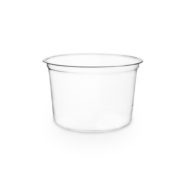 16oz PLA round deli container (QTY:500)