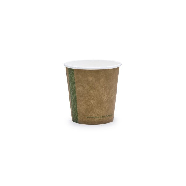 Vegware 4 oz Brown Kraft Hot Cup, 62-Series (QTY 1000), SKU KV-4G
