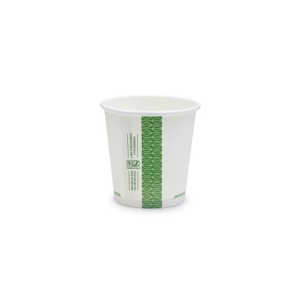 Vegware 4oz White Hot Cup 62-Series Compostable (QTY 1000), SKU LV-4G