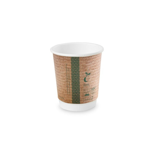 Vegware 8oz double wall cup, 79-Series (QTY:500)