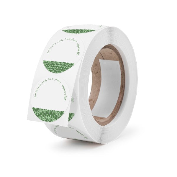 1.7" round write-on compostable (QTY:1000)