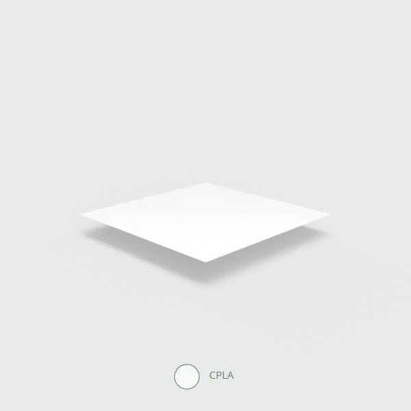 Vegware 115-Series Flat CPLA Hot Lid (QTY:500)